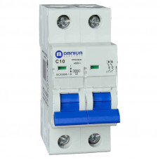 Interruptor automático magnetotérmico dos polos 10, 16, 20, 25 ó 40A (a elegir) Omnium